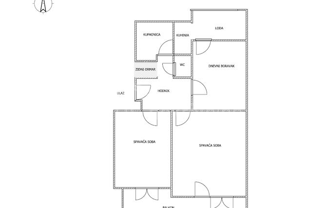 Wohnung, 63 m2, Verkauf, Split - Firule