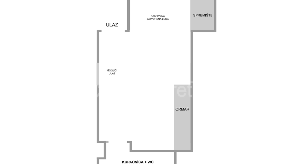 Wohnung, 32 m2, Verkauf, Split - Mertojak