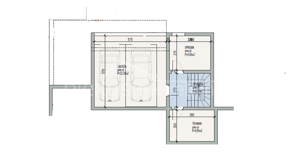 SNI&Zcaron;ENO&excl; Omi&scaron;-Gata-&Ccaron;i&scaron;la&colon; Gra&dstrok;evinsko zemlji&scaron;te s projektom
