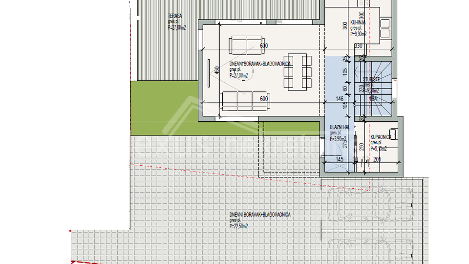 Land&comma; 783 m2&comma; For Sale&comma; Omi&scaron; - &Ccaron;isla