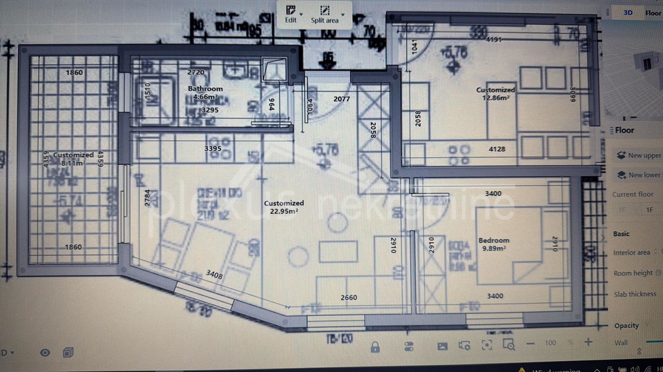 Apartment&comma; 42 m2&comma; For Sale&comma; Split - Meja&scaron;i