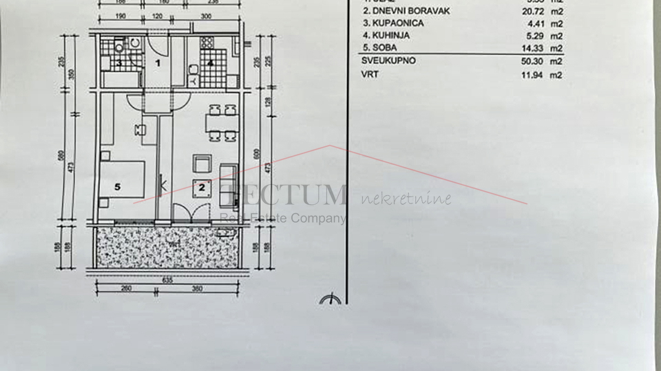 &Scaron;pansko&comma; dvosoban stan 60m2&comma; prizemlje&excl;