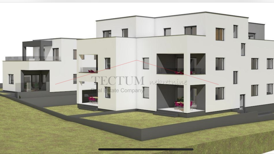 SESVETE, KRALJEVEČKI NOVAKI, PENTHAUS U NOVOGRADNJI, 2300,00 EUR/M2!! USELJIVO!!