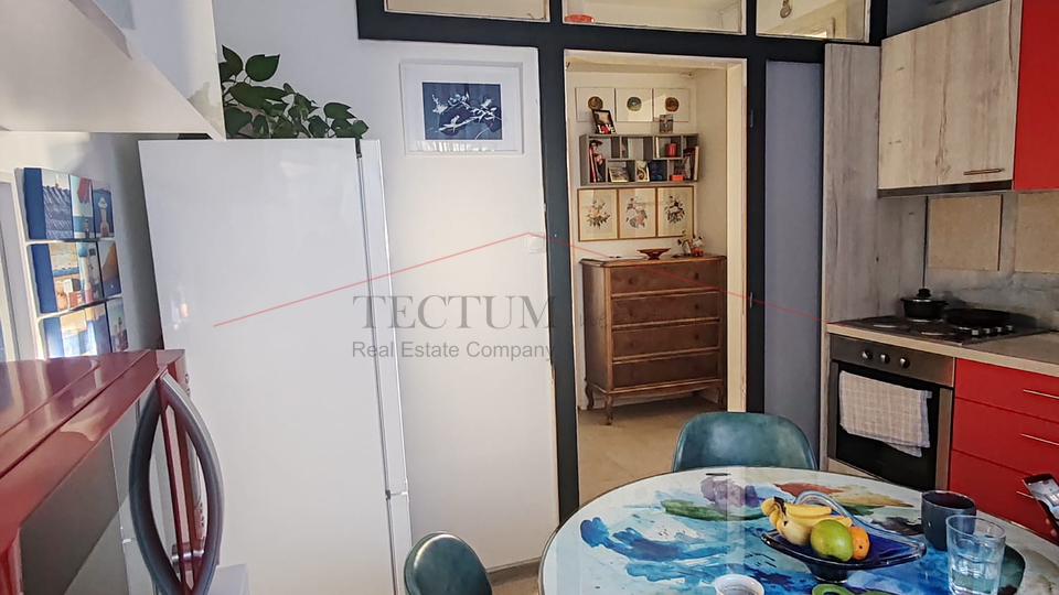 Črnomerec, 3-bedroom apartment in a house, ground floor 81m2!