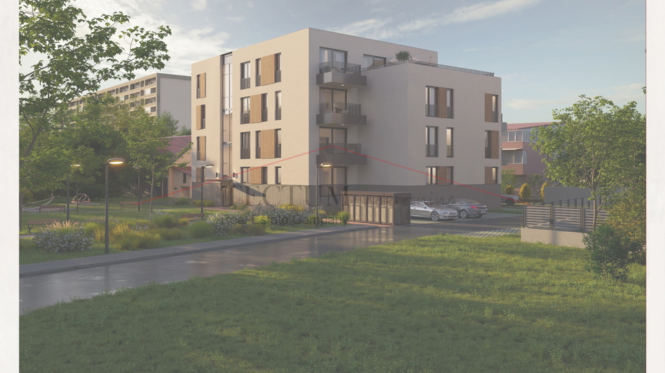 Trnsko&comma; 3-soban stan 54&comma;29m2&comma; NOVI PROJEKT&excl;
