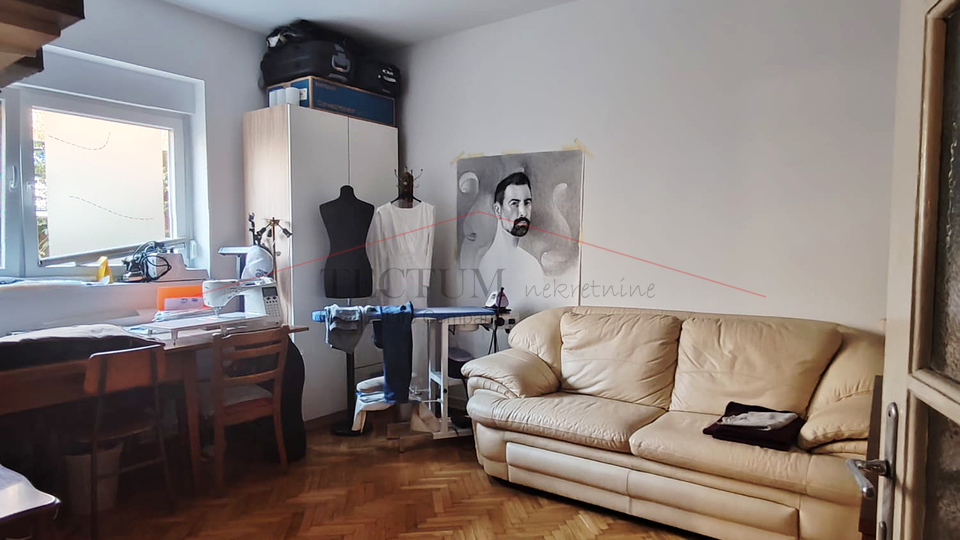 Črnomerec, 3-bedroom apartment in a house, ground floor 81m2!