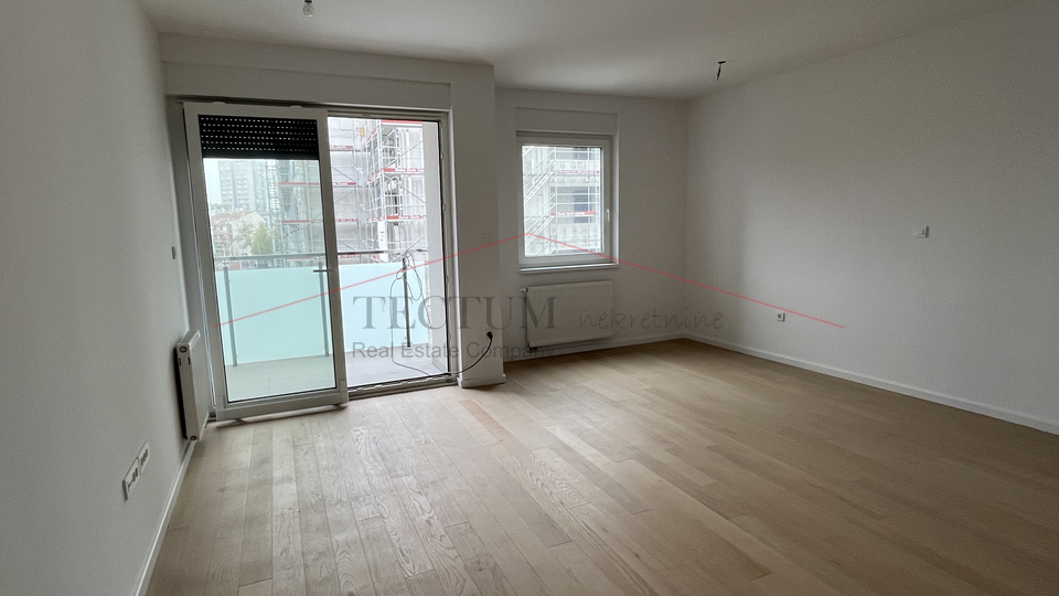 Zagreb, Trešnjevka, two-bedroom apartment 56m2 with garage space