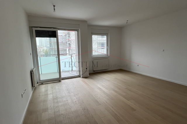 Zagreb, Trešnjevka, two-bedroom apartment 56m2 with garage space