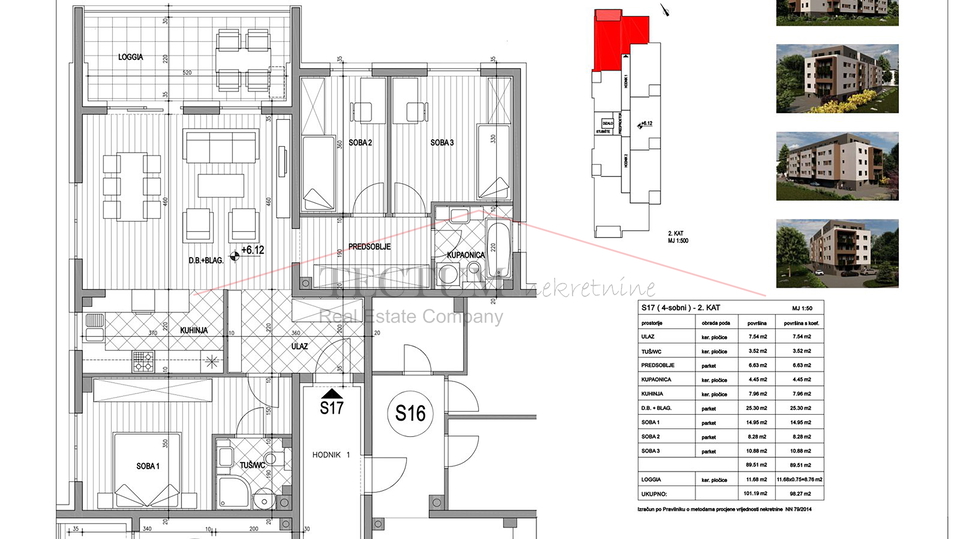 Apartment&comma; 98 m2&comma; For Sale&comma; Velika Gorica - Kurilovec