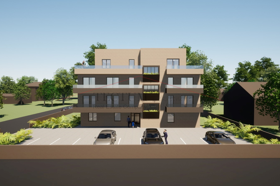 Sesvetski Kraljevec, 3-sobni stan sa PM i vrtom 80,55m2!