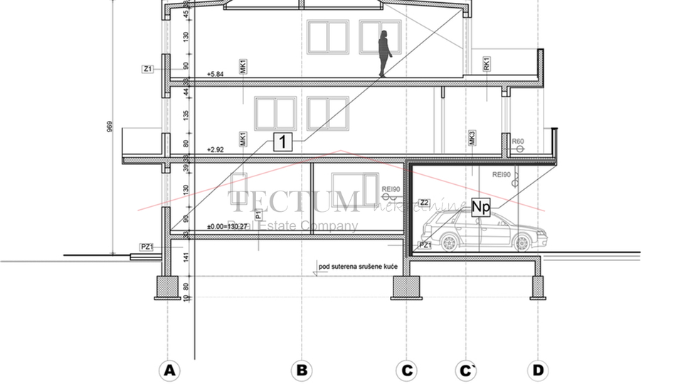 Zagreb, Dubrava, 3-sobni stan 62,91m2 1. kat!