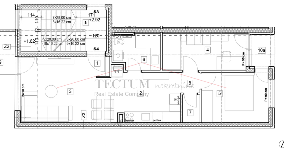 Zagreb, Dubrava, 3-sobni stan 62,91m2 1. kat!