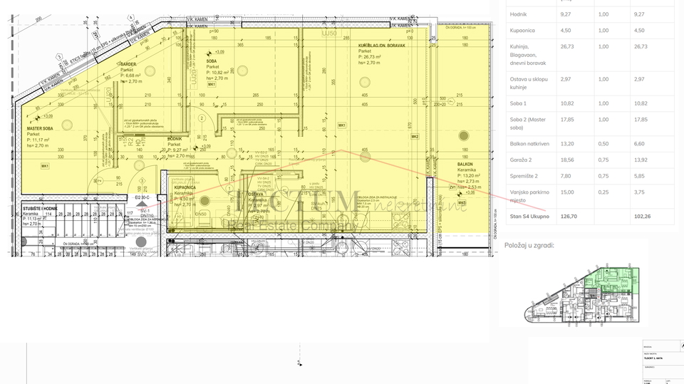 Velika Gorica, trosoban stan 78,74m2