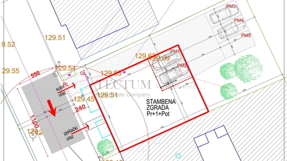Zagreb, Dubrava, 4-sobni stan 104,18m2 2. kat,  150m do tramvaja!