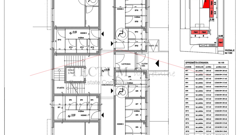Peterosoban stan 131&comma;09m2&comma; uvu&ccaron;eni&comma; 2990 EUR&sol;m2