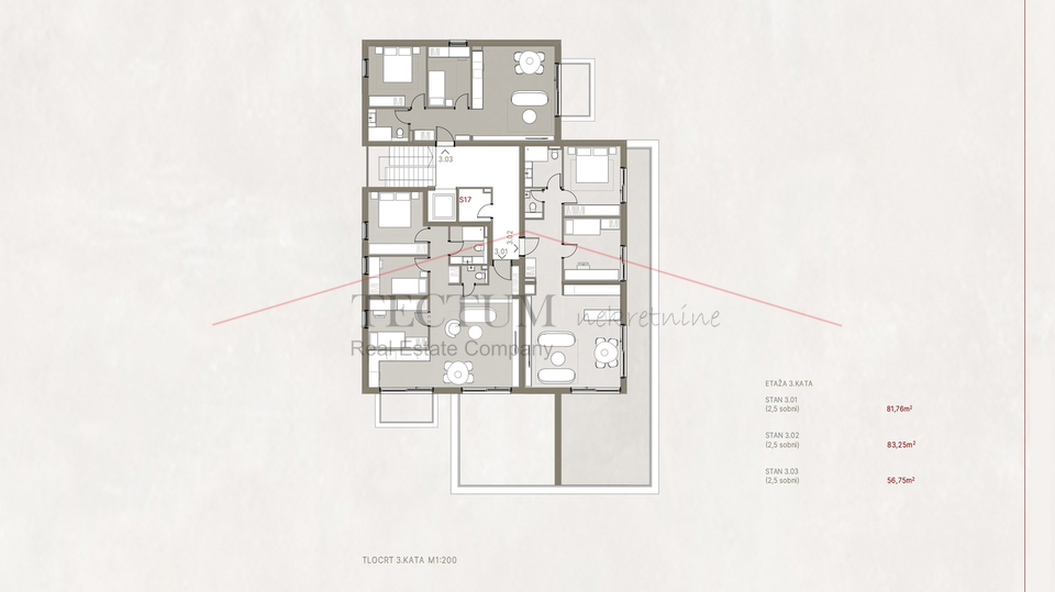 Apartment&comma; 83 m2&comma; For Sale&comma; Novi Zagreb - Zapad - Trnsko