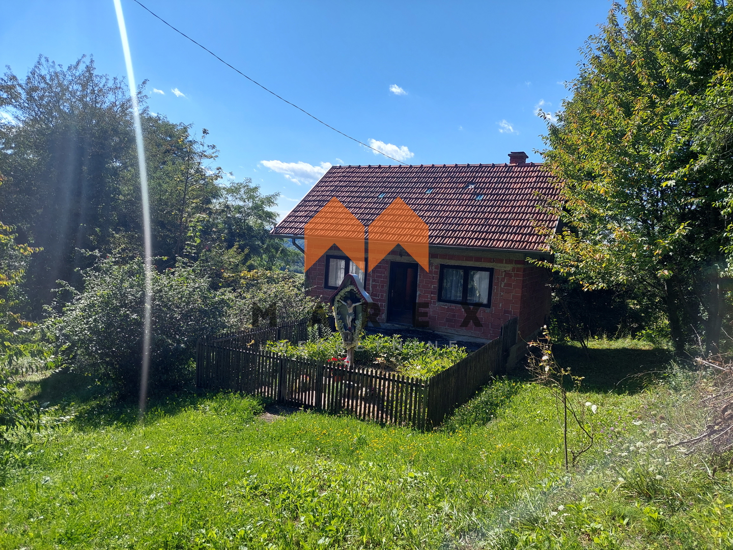 House with a large property