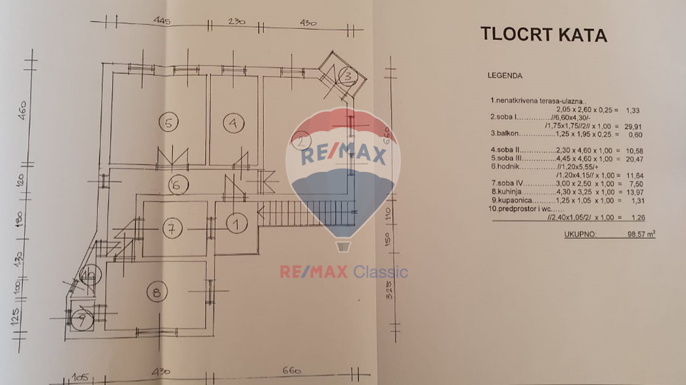 Stan 97m2-renovirano-centar Sv. Križ Začretje