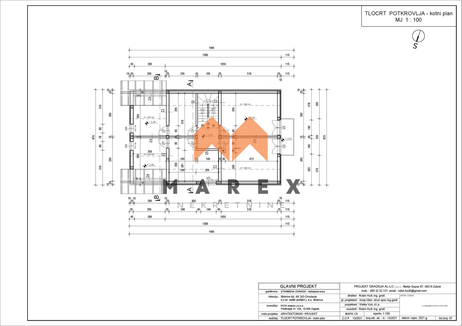 NOVI DOM U OROSLAVJU: 200M², DOSTUPNO!!