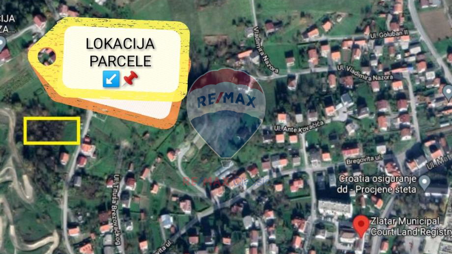 Land, 1240 m2, For Sale, Zabok - Bregi Zabočki