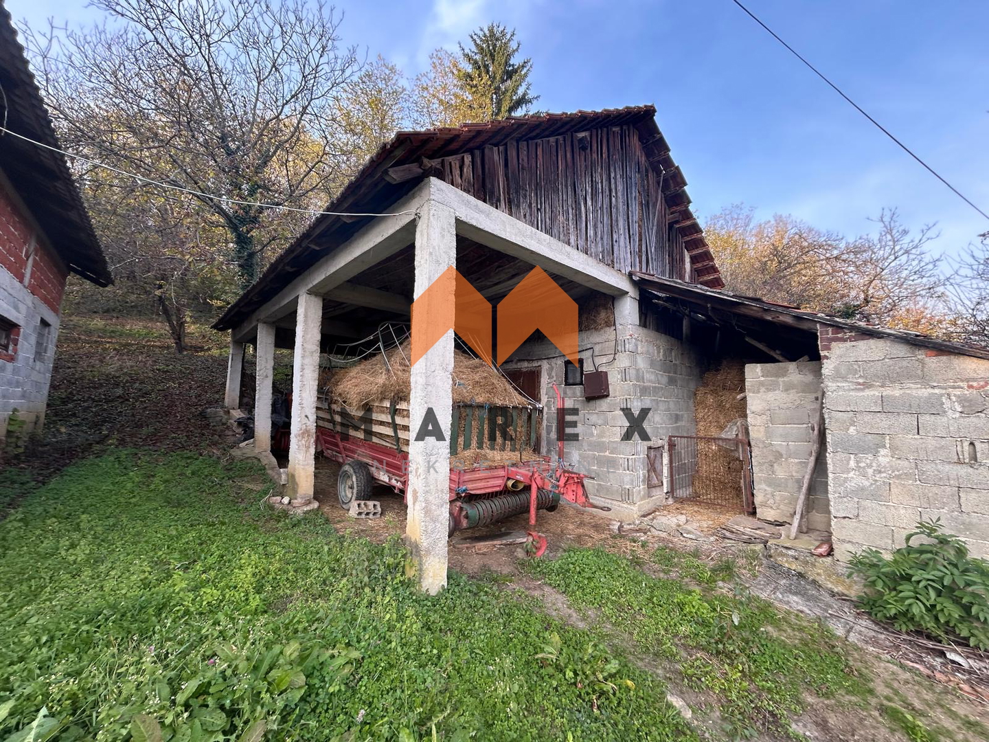 For Sale: Roh-Bau House in a Peaceful Location in Donja Šemnica