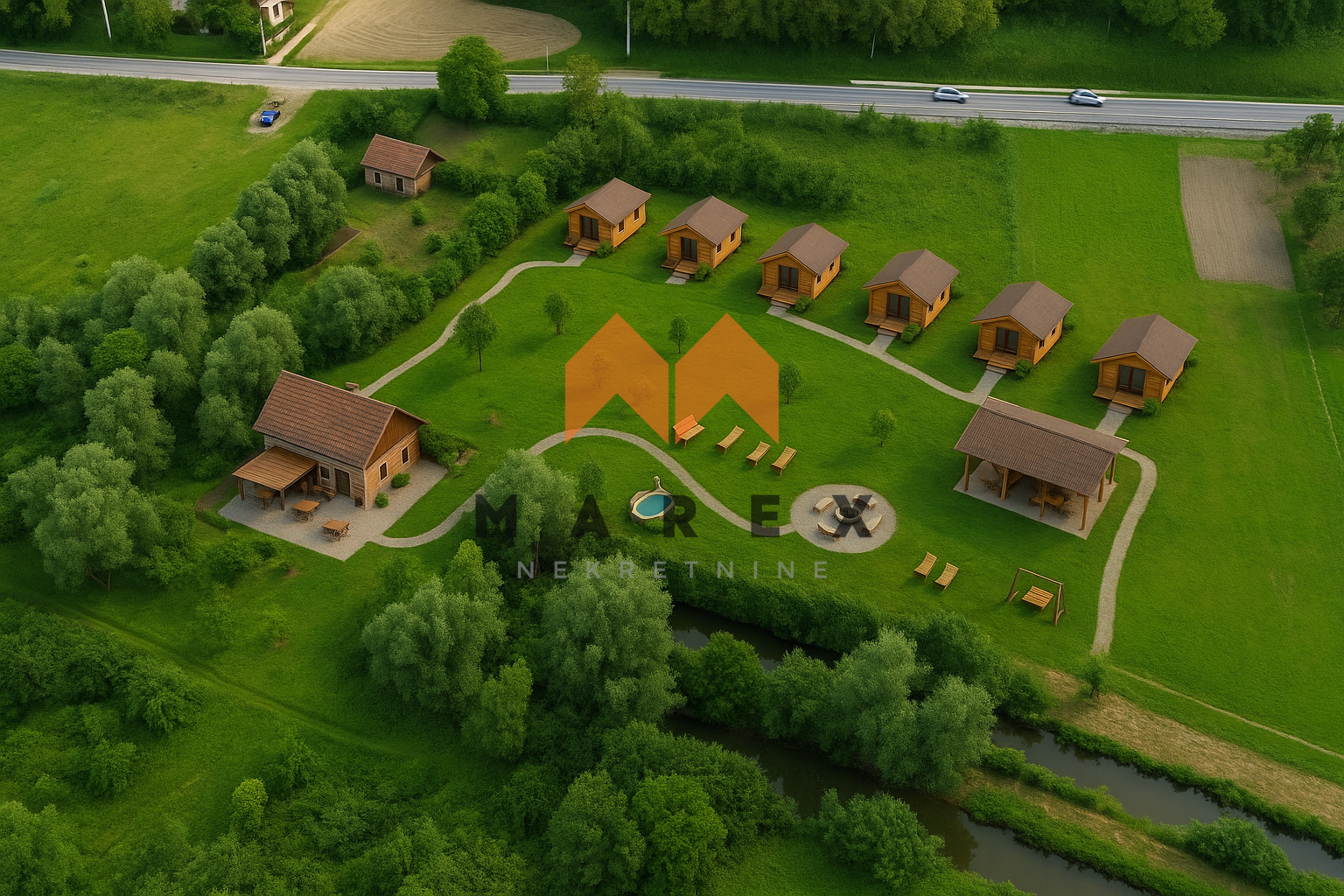 PROSTRANO IMANJE S KUĆOM I VELIKIM RAZVOJNIM POTENCIJALOM – JEZERO KLANJEČKO, BLIZINA ZAGREBA