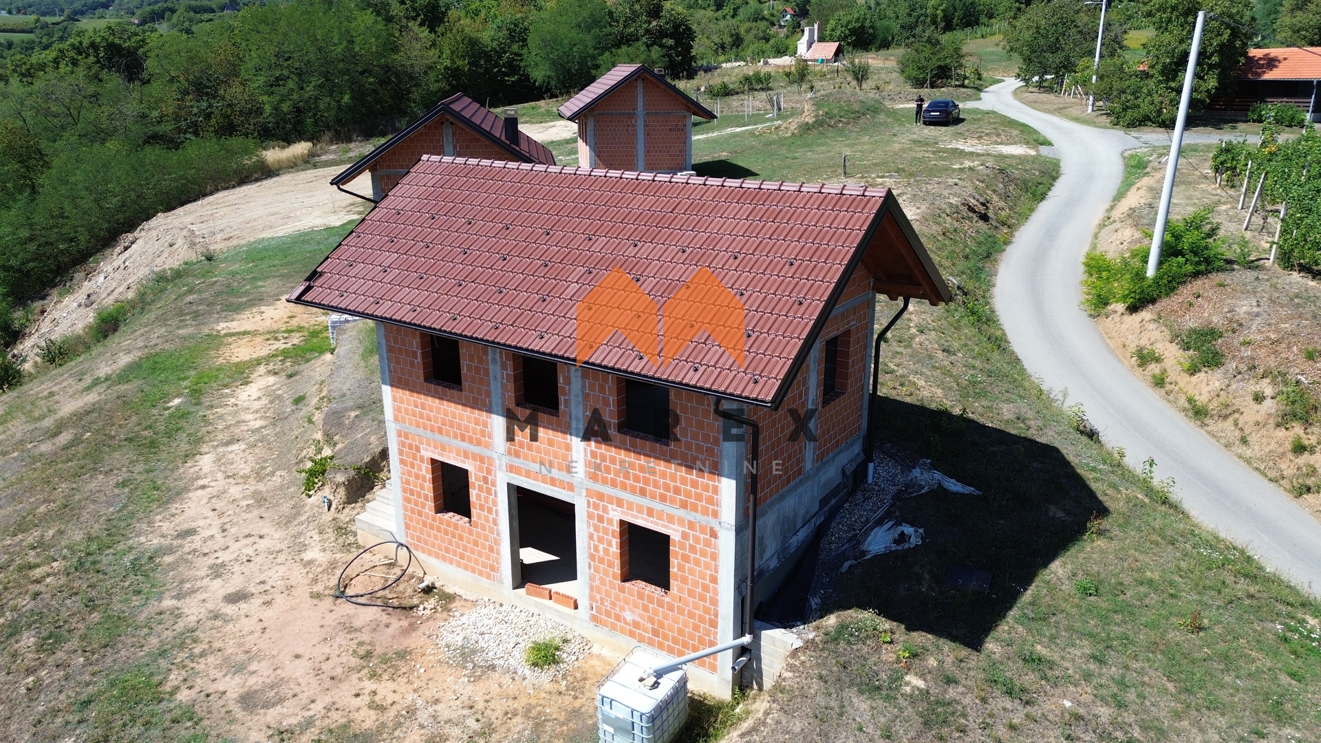 SV. IVAN ZELINA – KUĆA 80 M2 ROH-BAU NA 1652 M2 PARCELE S PROJEKTOM KUĆE ZA ODMOR-140