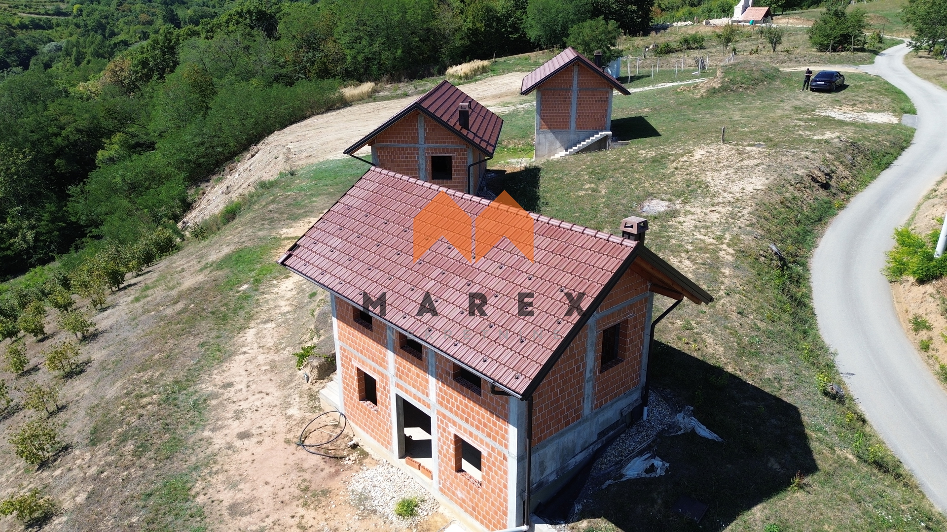 SV. IVAN ZELINA – KUĆA 80 M2 ROH-BAU NA 1652 M2 PARCELE S PROJEKTOM KUĆE ZA ODMOR-140