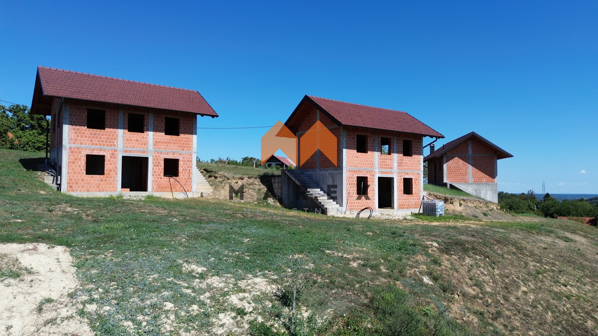 SV. IVAN ZELINA – KUĆA 80 M2 ROH-BAU NA 1652 M2 PARCELE S PROJEKTOM KUĆE ZA ODMOR-140