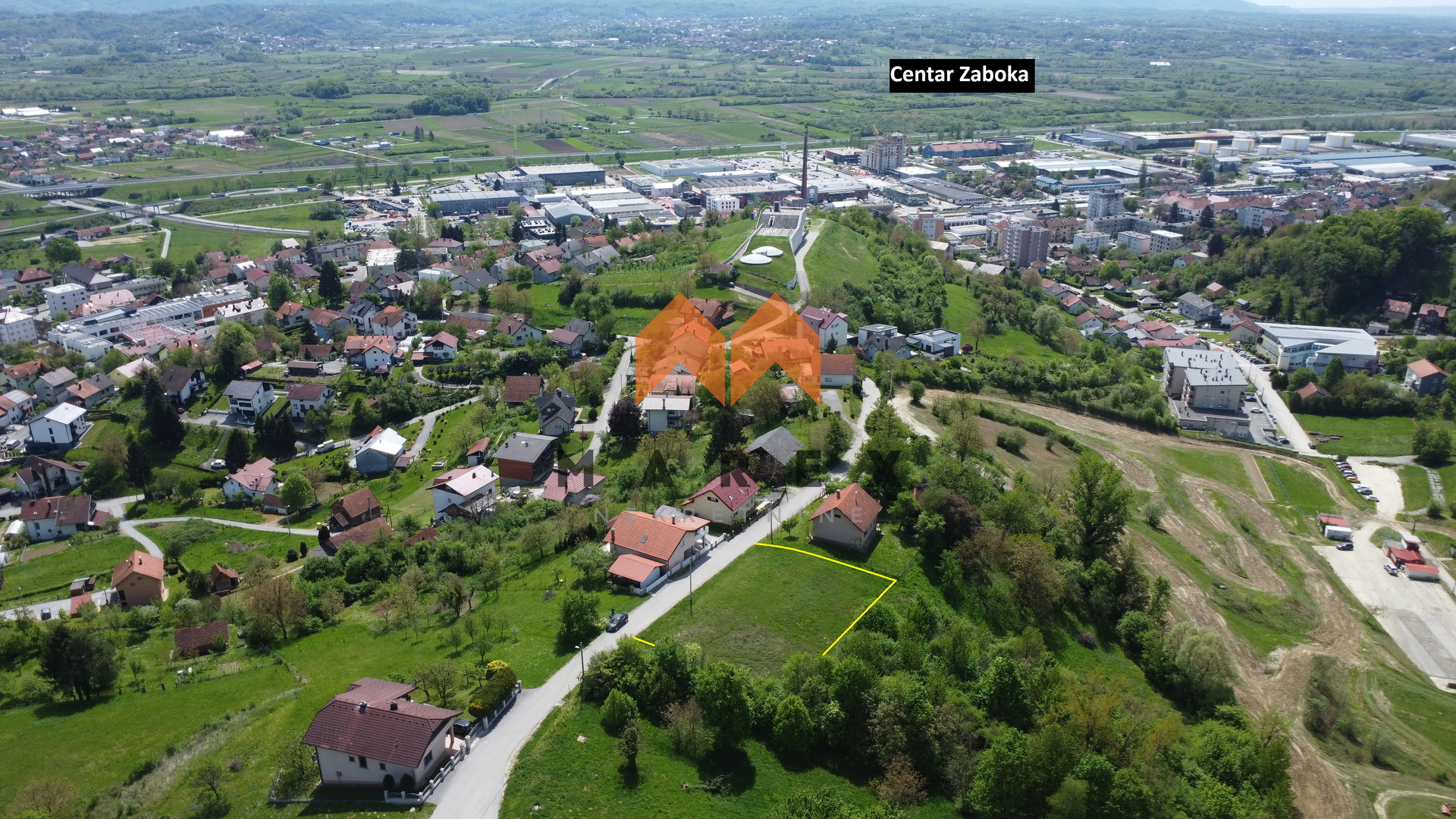 GRAĐEVINSKO ZEMLJIŠTE 1240M2, BREGI ZABOČKI