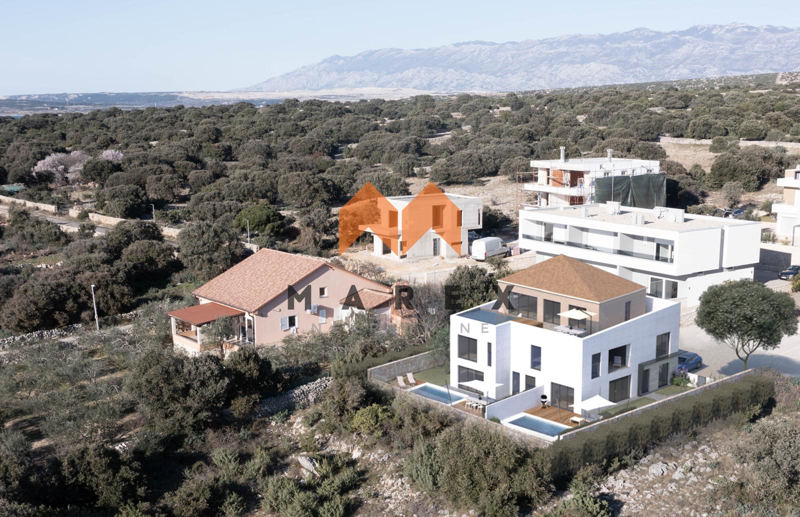 APARTMAN MANDRE-PAG-NOVOGRADNJA