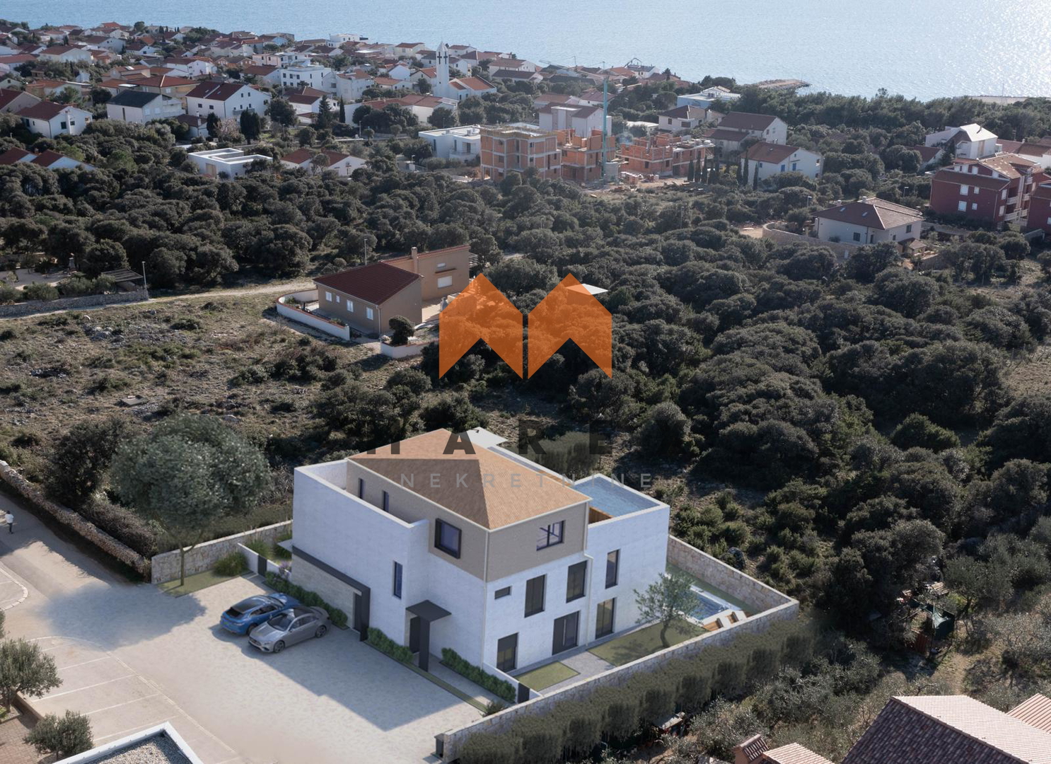 APARTMAN MANDRE-PAG-NOVOGRADNJA