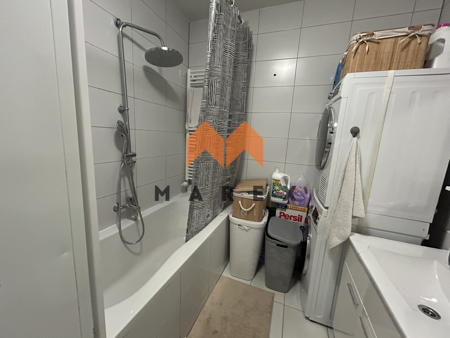 SNIŽENO - NAMJEŠTEN STAN 1S+DB, 70m2,GPM,NOVIJE GRADNJE,NOVI ZAGREB(OTOK)