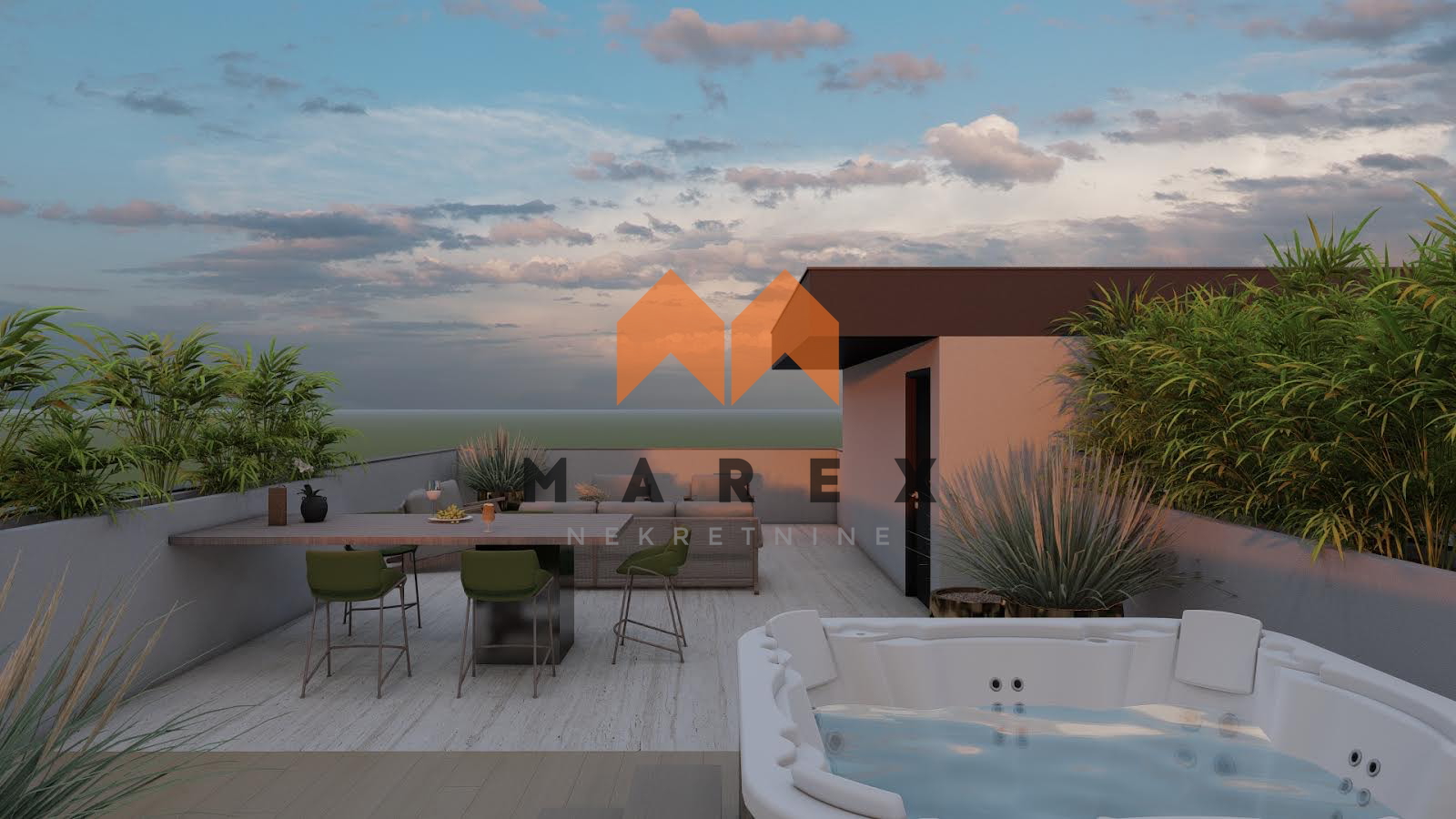 APARTMAN PENTHOUSE PRIVLAKA-97M2-NOVOGRADNJA