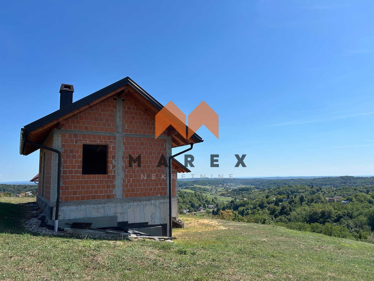 SV. IVAN ZELINA – KUĆA 80 M2 ROH-BAU NA 1652 M2 PARCELE S PROJEKTOM KUĆE ZA ODMOR-140