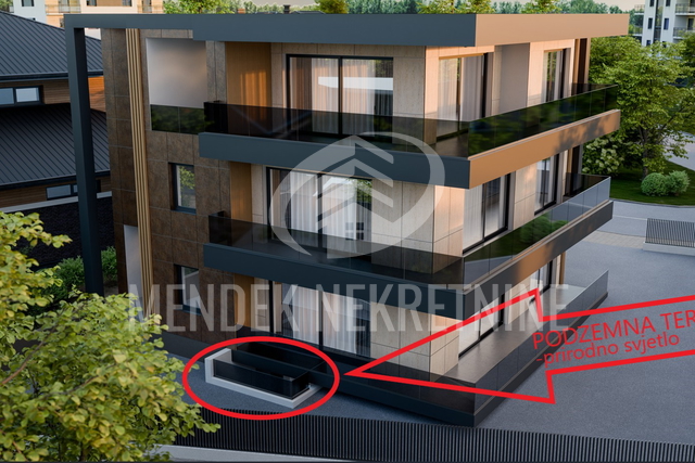 Boutique rezidencijalna zgrada sa četri stana, stan podrum, terasa i parkirno mjesto