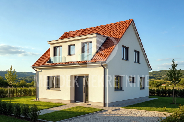 VELIKA JELSA, Karlovac – građevinsko zemljište cca 545 m² s gotovim projektom kuće 142 m² i pravomoćnom građevinskom dozvolom