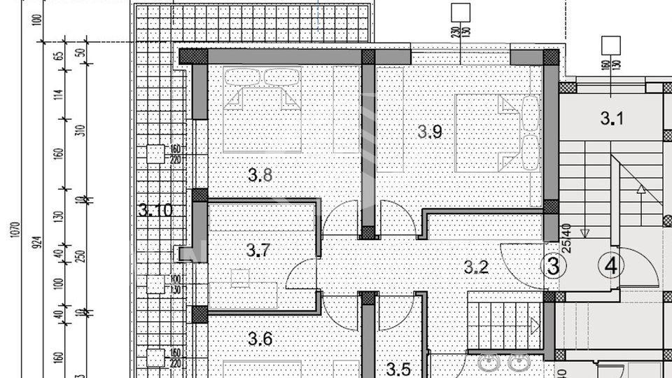 Apartment&comma; 142 m2&comma; For Sale&comma; Vara&zcaron;din - Centar