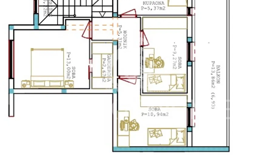 BEZ PROVIZIJE! NOVOGRADNJA! Obiteljski kvart! Kuća u nizu/stan s vrtom, 129,45 m2, prodaja