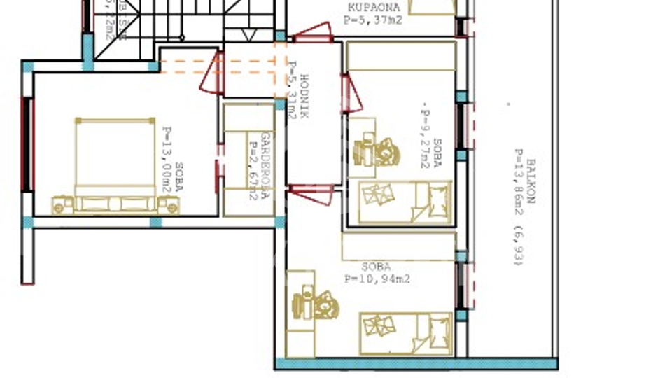 Casa, 129 m2, Vendita, Sračinec