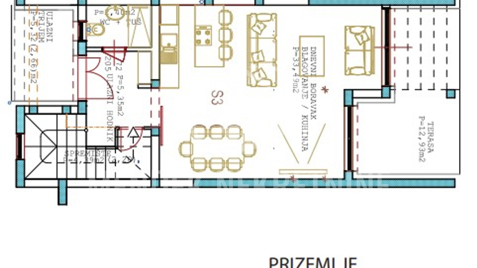 BEZ PROVIZIJE! NOVOGRADNJA! Obiteljski kvart! Kuća u nizu/stan s vrtom, 119,75 m2, prodaja