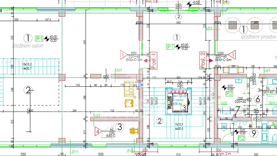 Geschäftsraum, 100 m2, Vermietung, Varaždin - Varteks