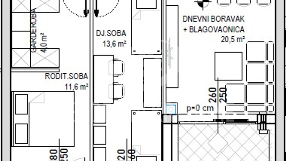 Wohnung, 85 m2, Verkauf, Čakovec - Globetka