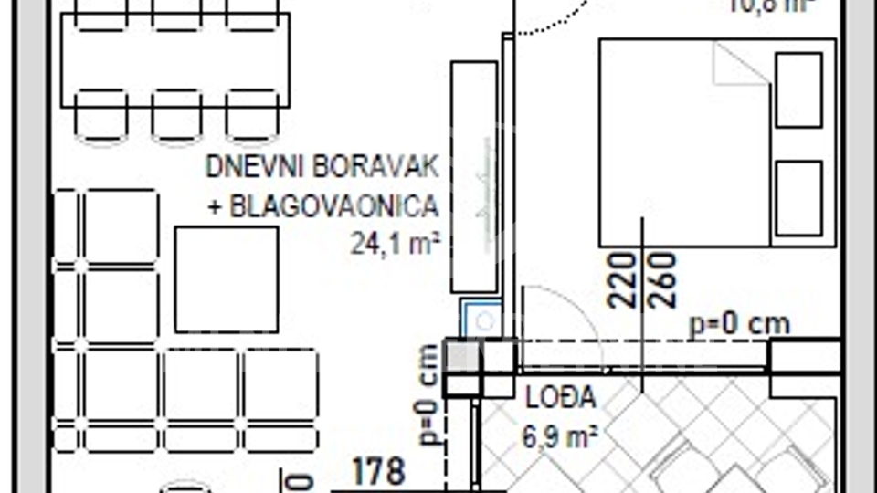 Appartamento, 60 m2, Vendita, Čakovec - Globetka