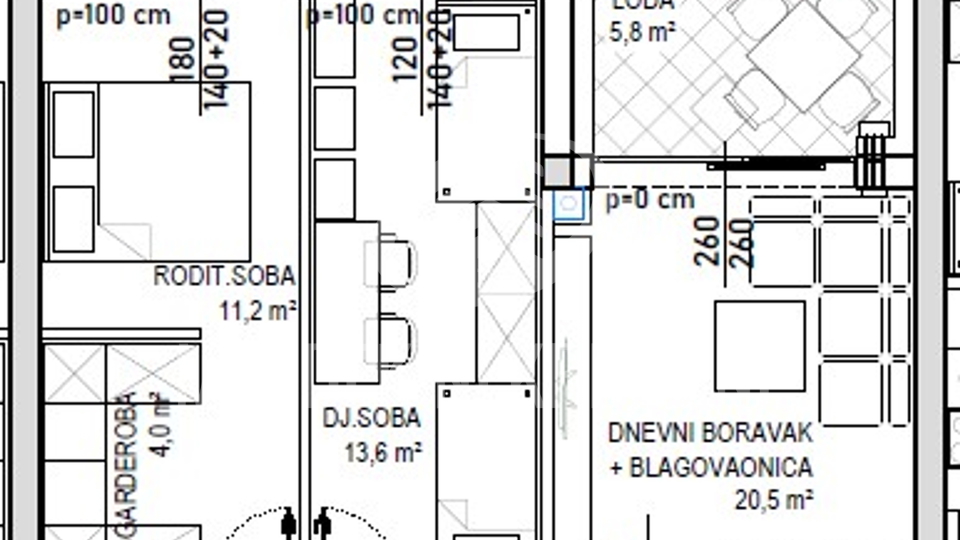 Stanovanje, 76 m2, Prodaja, Čakovec - Globetka