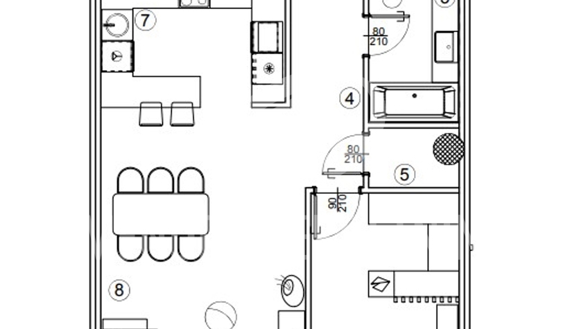 Apartment&comma; 73 m2&comma; For Sale&comma; Vara&zcaron;din - Centar