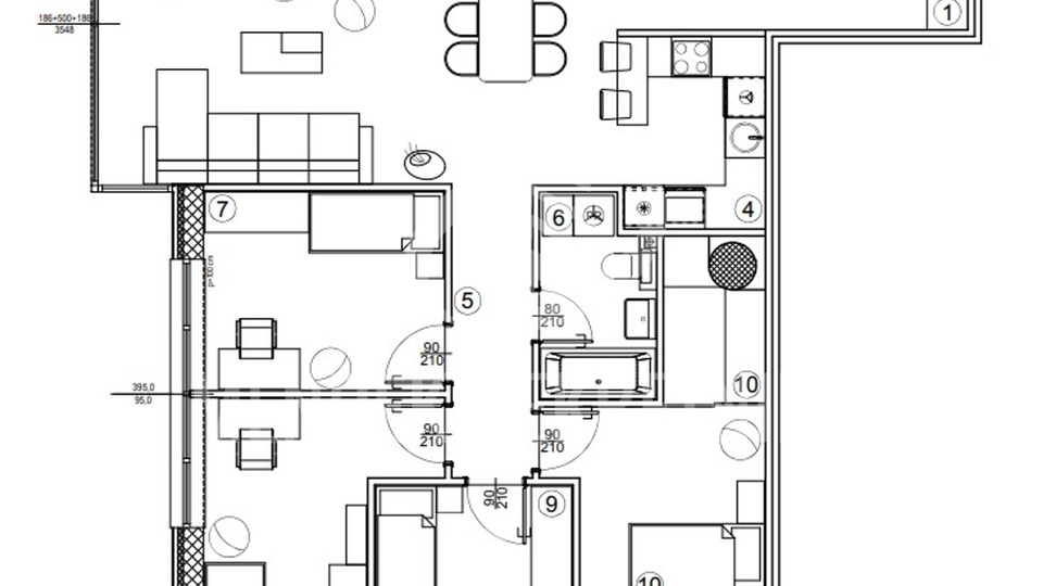 Wohnung&comma; 112 m2&comma; Verkauf&comma; Vara&zcaron;din - Centar
