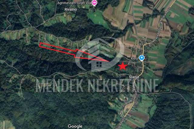 Land, 3355 m2, For Sale, Slanje