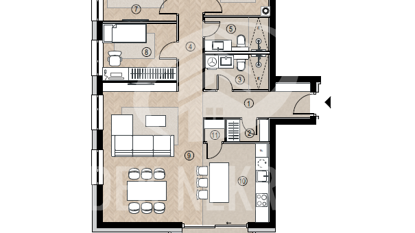 Appartamento&comma; 98 m2&comma; Vendita&comma; Vara&zcaron;din - Jalkove&ccaron;ka