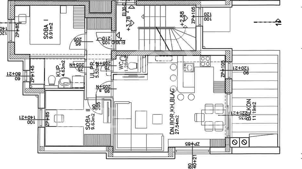 Appartamento, 69 m2, Vendita, Novalja